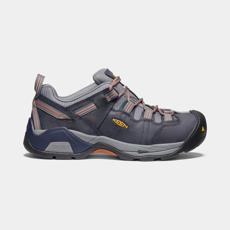 Keen Detroit Xt Steel Toe - Erkek Iş Ayakkabısı - Lacivert - Türkiye (870421KXI)